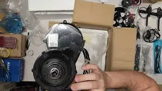 Unpacking befang motor. Conversion kit. Part 1