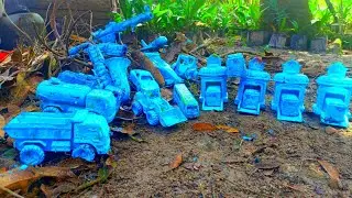 Mencari Mainan dan Membersihkan Mainan belumpur, ||Beco excavator, tayo, pesawat, mobilF1.