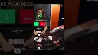 Good straight! #livecasino #trending #india #usa #facts #live #bigwin #blackjack #money #russia