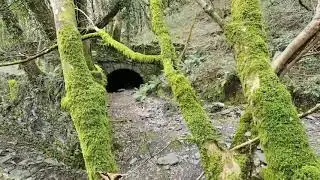 ABANDONED BUILDINGS - DOROTHEA QUARRY - NANTLLE VALLEY - NORTH WALES - WINTER 2021-CINEMATIC