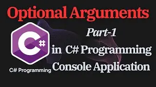 Programming Tutorial (C#) - Optional Arguments - Part1.  #programming  #coding