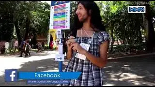 Con la chique trans no binaria.