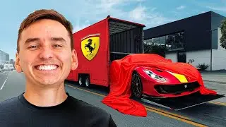 استلام سيارتي FERRARI 812 COMPETIZIONE APERTA بقيمة 2.3 مليون دولار!