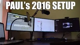 Paul's 2016 Tech Setup/ Room Tour!