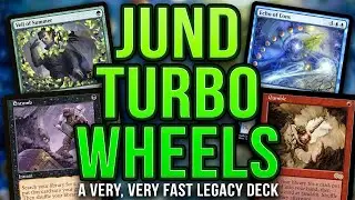 TURBO WHEELS! Can Legacy Storm really be a JUND DECK? Burning Wish Combo | Magic: The Gathering MTG