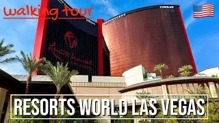 🇺🇸 Asian Themed Casino | RESORTS WORLD walking tour | Las Vegas, Nevada, USA