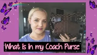 👛 What is in my Coach Crossbody Purse 👛