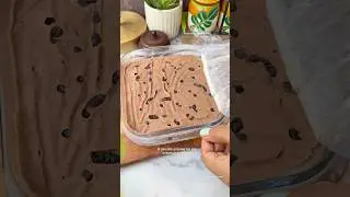 Healthy Chocolate Icecream😍 #shorts #trending #icecream