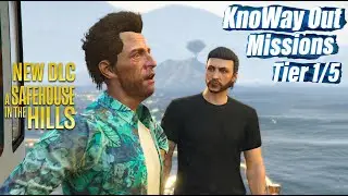 GTA ONLINE Avi Schwartzman'in TÜM GÖREVLERİ (KnoWay Out Missions) Eğlenceli Anlar İnceleme & Oynanış