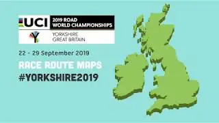 UCI World Road Cycling Championship 2019 - The Race Route Maps