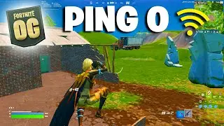 Jak SN&Iacute;ŽIT PING ve Fortnite SEASON OG - Nov&yacute; způsob!