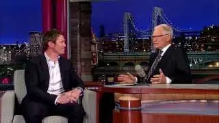 David Letterman   2013 Indy Car Champion, Scott Dixon