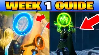 ALL WEEK 1 CHALLENGES GUIDE FORTNITE CHAPTER 2 SEASON 4