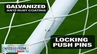 Vallerta Premier 18 X 7 Ft. Regulation Size Steel Soccer Goal