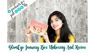 Glamego Box January 2018 Unboxing and Review