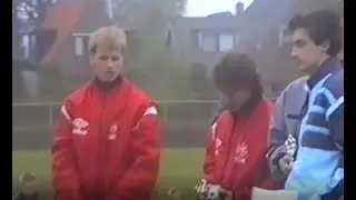 Open dag De Blokkers 1990 met Danny Blind & Dennis Bergkamp