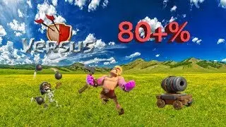 BH8 80+% Attack Strategy(60 Barbs 5 Bombs 6 Carts) #644