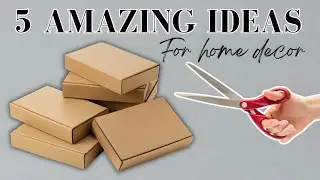 5 Simple Tricks To Make Amazing Wall Shelves From Cardboard | Easy Home Decor Ideas | DIY Craft