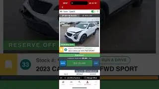 #cadillac XT4 2023 года забрали за 9.350$. Отличная цена #автоподзаказ #автоизсша