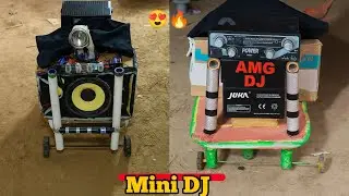 How to make mini DJ at home | घर पर बनाओ मिनी डीजे 😍🔥