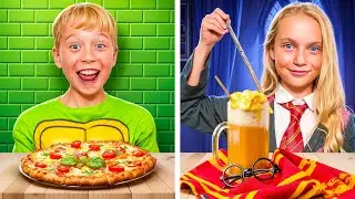 Eating food from Cartoons and Movies!