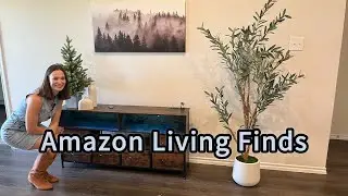 Amazon review of this 55 inch LED TV stand with storage drawers #ad