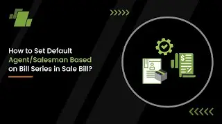 How to Set Default Agent/Salesman Based on Bill Series in Sale Bill ?