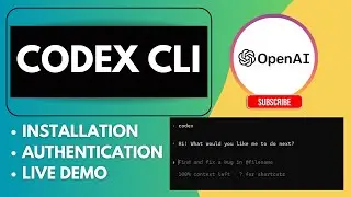 OpenAI Codex CLI | Coding agent that runs locally on your computer