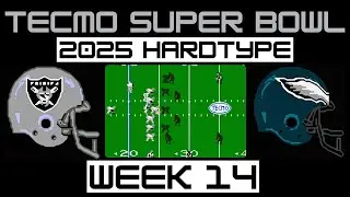 Как оправиться от поражения - Суперкубок Tecmo 2025 - Рейдерс против Иглз, 14-я неделя - NES