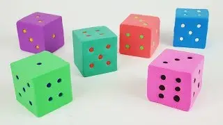 Learn Numbers Kinetic Sand Giant Dice Surprise Toys Fun for Kids - Blaze and the Monster Machines