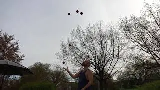 Asynchronous 6 Ball Fountain