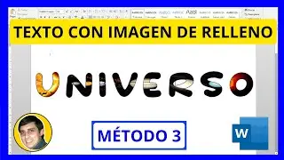 TEXTO con IMAGEN de Fondo en WORD