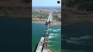 Indore Hyderabad Expressway Progress || New Narmada Bridge update #highway