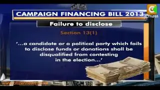 Election Campaign Financing Bill