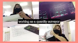 CE VLOG 001: Work Day as a Quantity Surveyor (Philippines) | Kharene Pacaldo