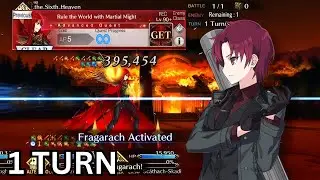 [FGO] Bazett 1 turn Demon King Nobunaga | Advanced Quest