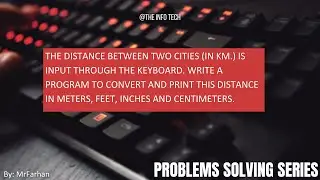 The distance between two cities (in km.) is input through the keyboard. Write a program to convert