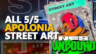Apolonia Street Art NFS Unbound All 5/5