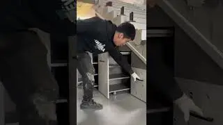 Renovation Video - Staircase Storage Cabinet