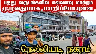 🔴 நெல்லியடி நகரின் இன்றைய தோற்றம் 🇱🇰 | Our   3rd day in Srilanka | Travel vlog | Nelliyadi