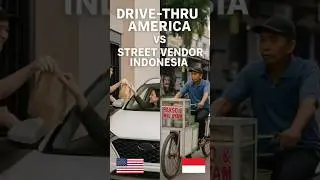 How Americans Get Fast Food vs Indonesians &ndash; Culture Clash! #food #usa #entrepreneur #cultureclash