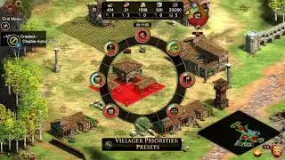 AoE2 Victor's and vanquished. Vortigern. Startup and building an army without unnecessary Saxons
