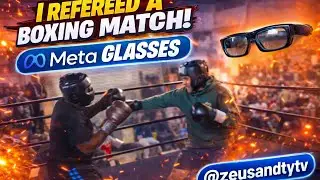 I refereed a boxing match with Meta glasses on 