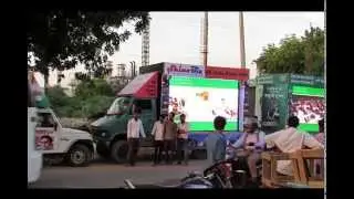 outdoor road show advertising led video van, shinobiz2015  Shinobiz Lighting Display Pvt Ltd | LED