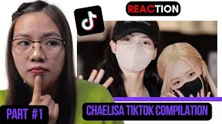 (ENG SUB) REACTION : CHAELISA TIKTOK COMPILATION 🔥 #chaelisa