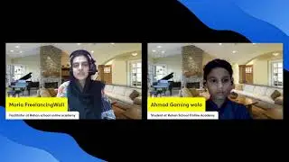 Live Interview with Ahmed Gamingwala student of Rehan school online academy from Faislabad