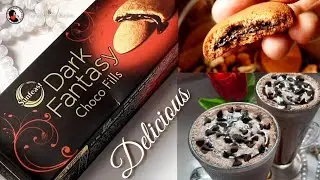 Chocolate milk shake using Dark Fantasy /Dark Fantasy Milk Shake /Ayisha Fahmi Kitchen