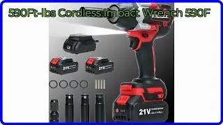 REVIEW (2025): 590Ft-lbs Cordless Impact Wrench 590F. ESSENTIAL details.