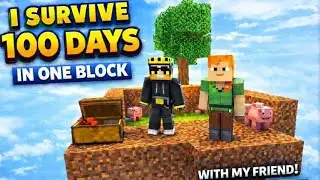 🔥Survive 100 Days in One Block🔥 &ndash; Episode 2 | Crazy Minecraft Challenge