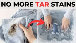 How To Get Tar Out of Jeans | Remove Tar Stains from Clothes With Home Solution